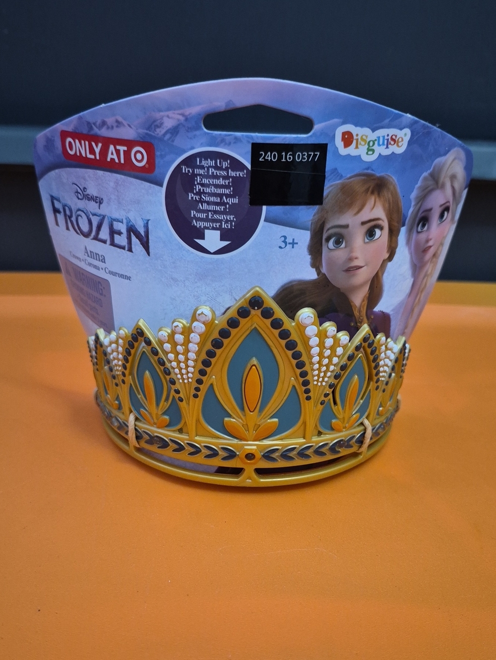 Disney Anna Yellow and Blue Light-Up Princess Tiara